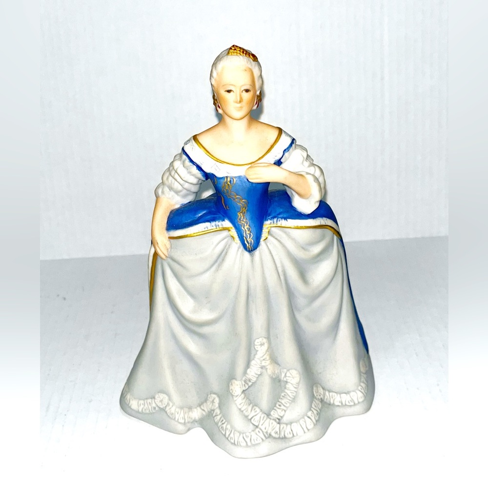 Vintage Franklin Poreclain Mint Figurine Catherine the Great Empress of Russia